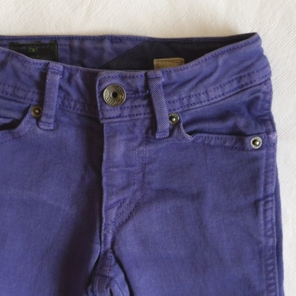 volcom faded purple denim jeans 2T toddler girls - Picture 7 of 9